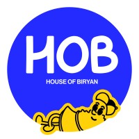 HOB (House of Biryan) logo